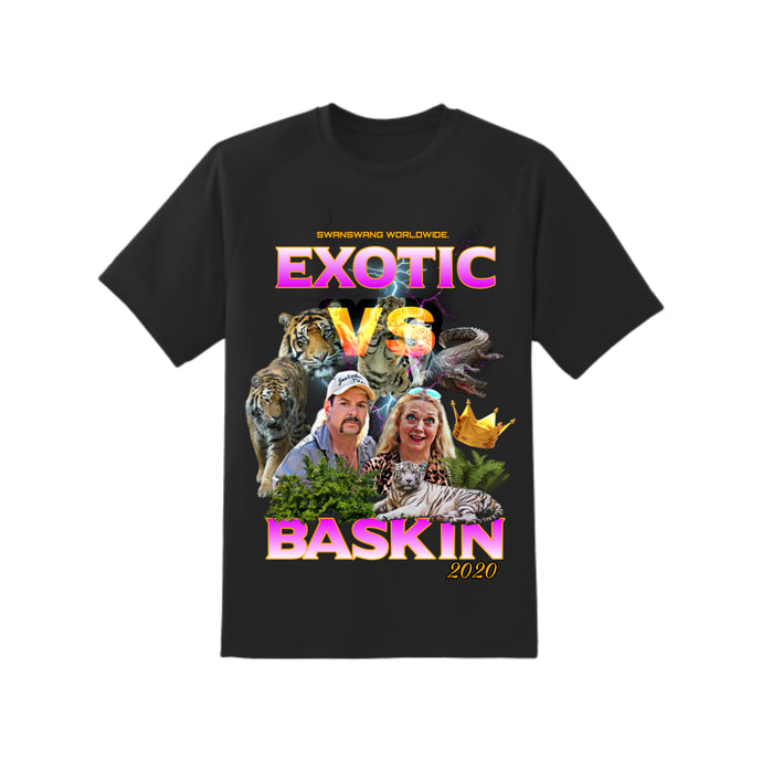 Exotic VS Baskin t-shirt in black 